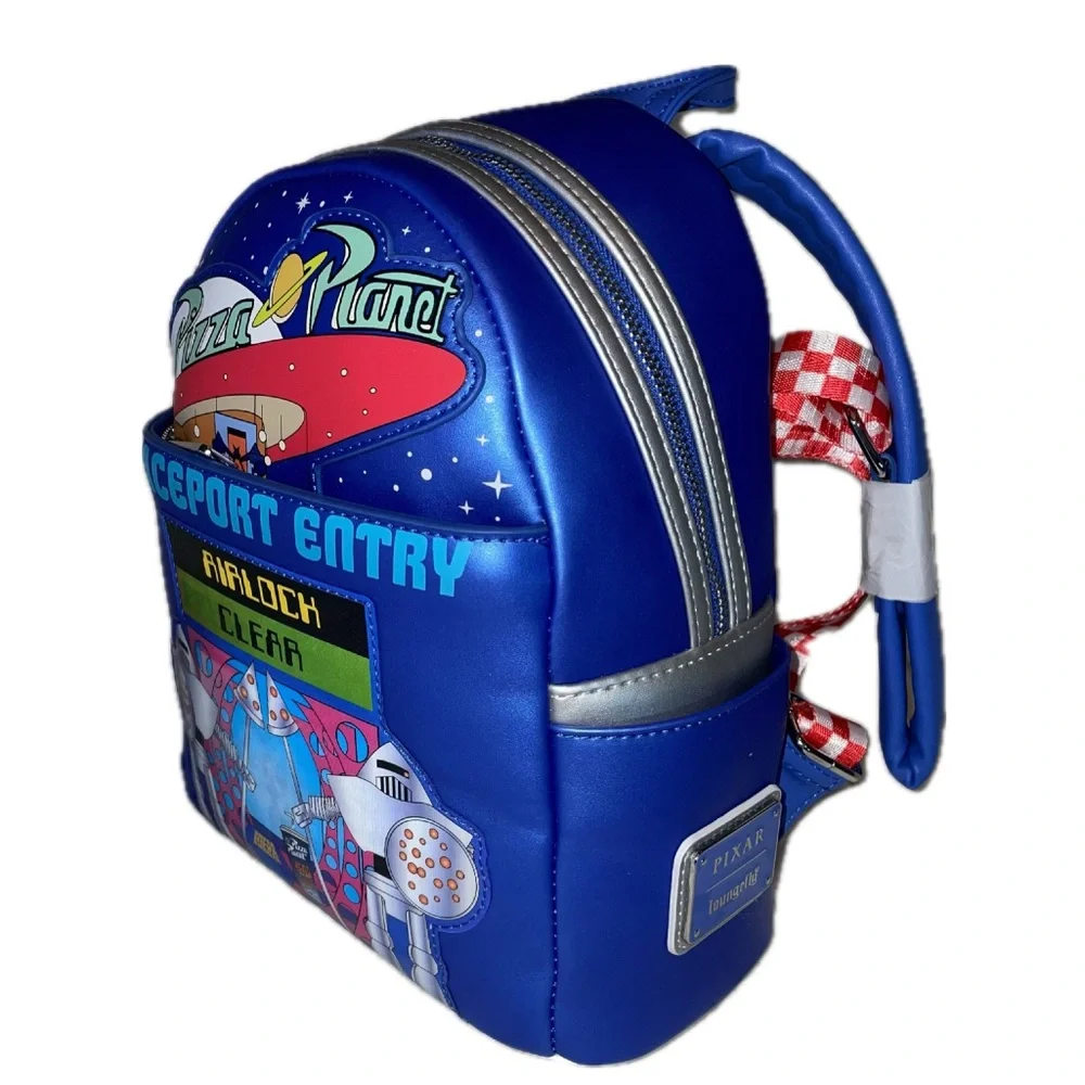 Loungefly Disney Pixar Toy Story Pizza Planet Mini Backpack NWT